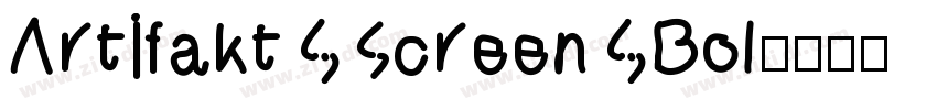 Artifakt Screen Bol字体转换